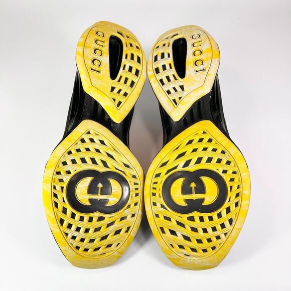 Gucci Technical Knit Floral Run Sneaker - Men’s 12.5 - Picture 6 of 8